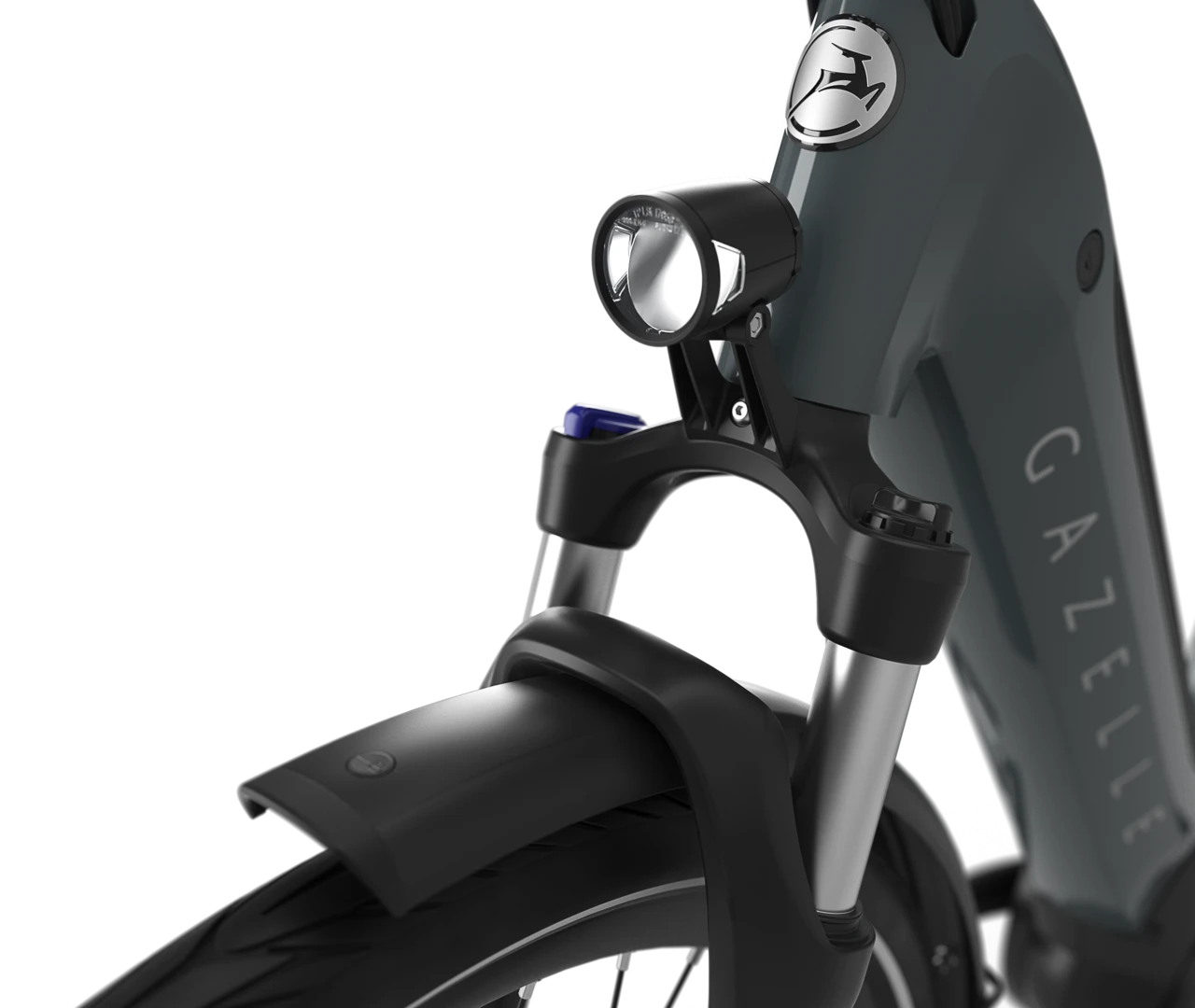 Gazelle Ultimate T10 HMB  500Wh  Heren Thunder Grey (glans)