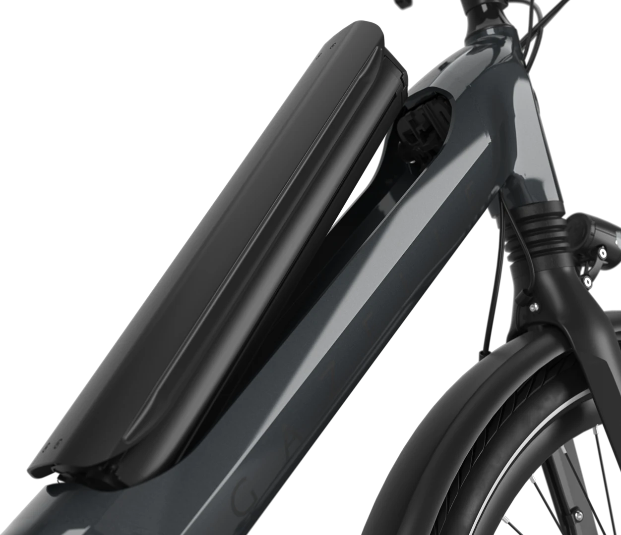 Gazelle Ultimate T10 HMB  500Wh  Heren Thunder Grey (glans)