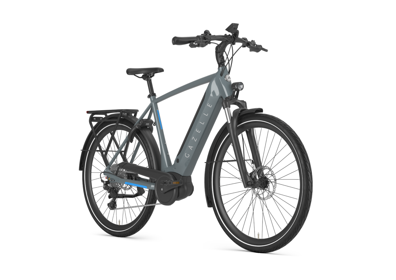 Gazelle Ultimate T10 HMB  500Wh  Heren Thunder Grey (glans)