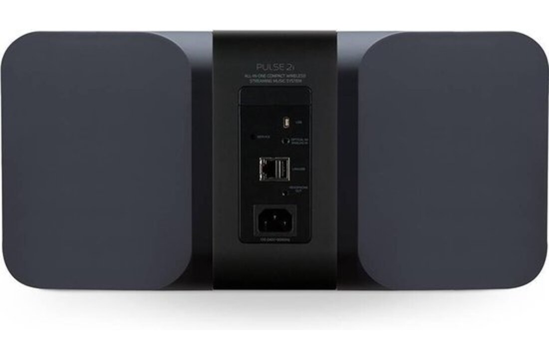 Bluesound Pulse 2i black multiroomspeaker - Draadloze speaker