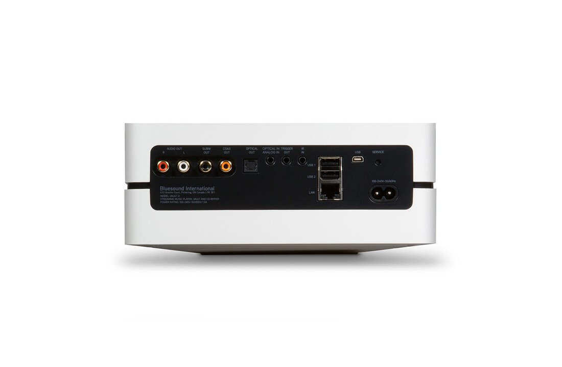 Bluesound Vault 2i Wit Multiroom muziekstreamer - Versterker
