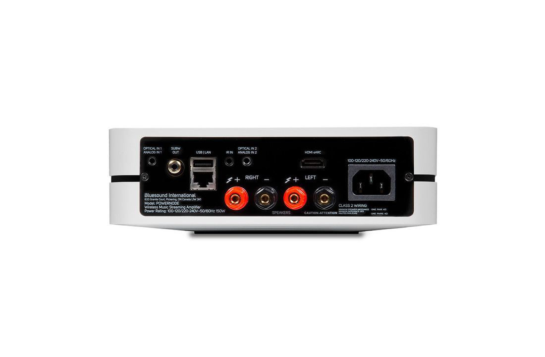 Bluesound Powernode 2i Wit Multiroom - Receiver