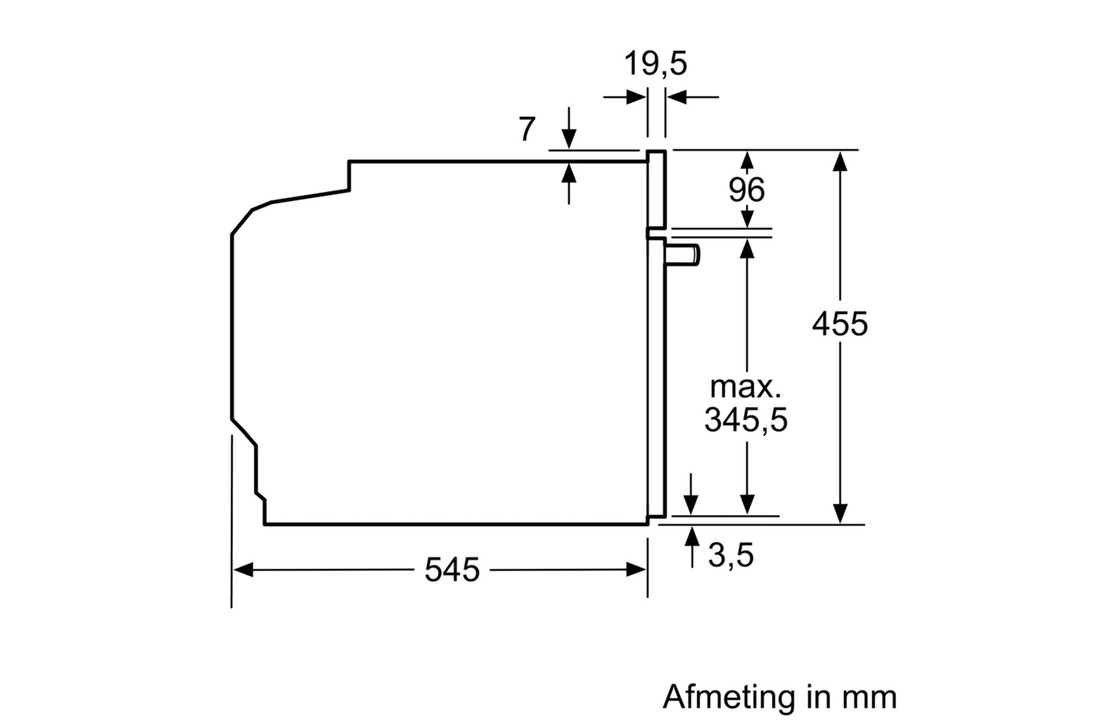 Bosch CPA565GS0 - Inbouw magnetron