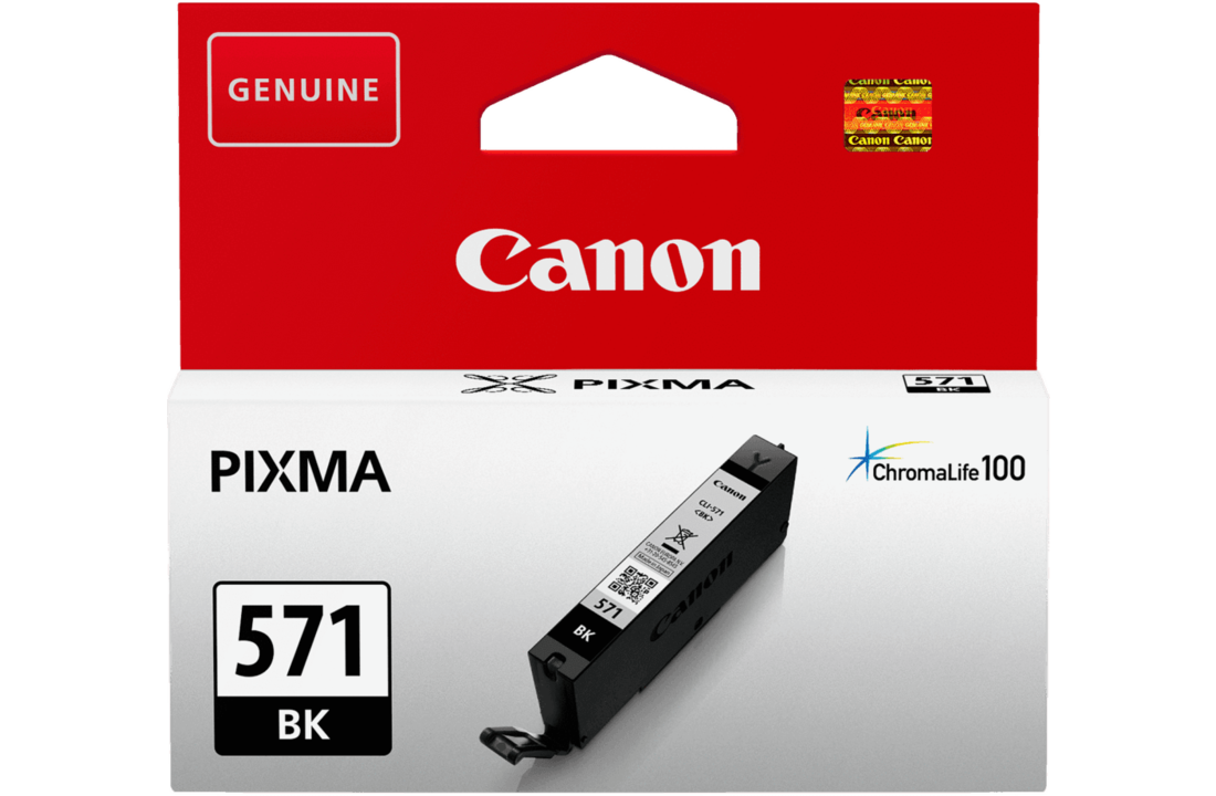 Canon Zwart Nr. 571 CLI571BK - Cartridge