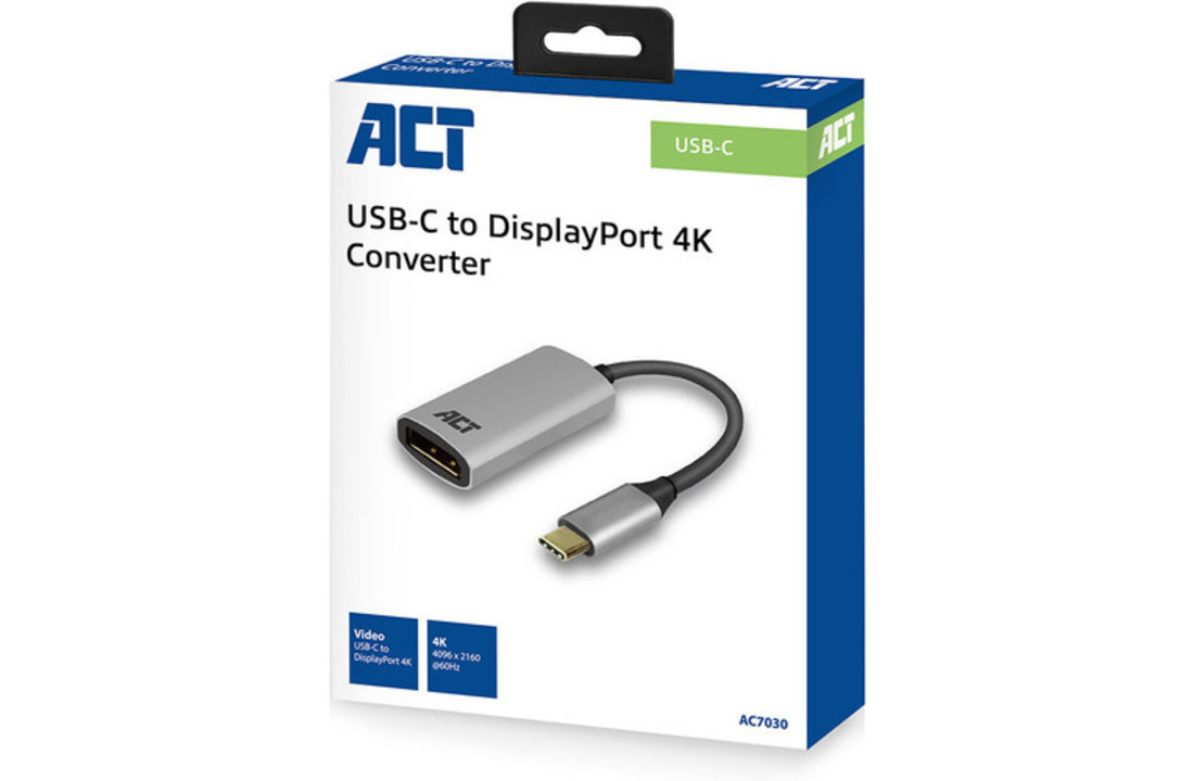 ACT AC7030 USB-C - Display Port female - Adapter