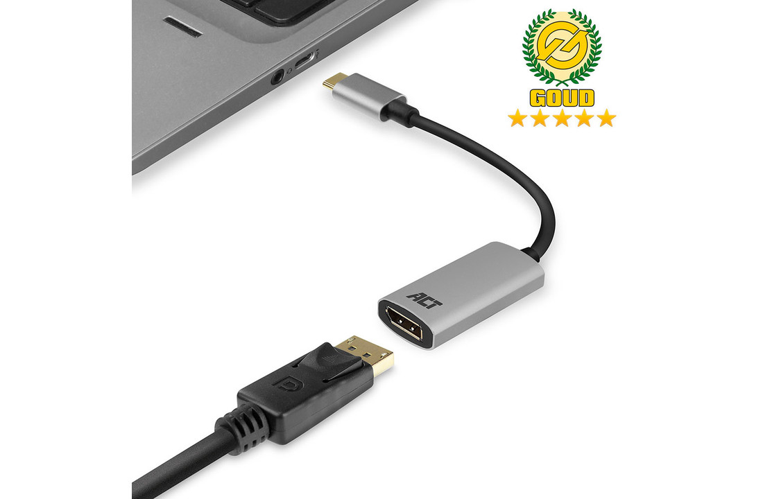 ACT AC7030 USB-C - Display Port female - Adapter