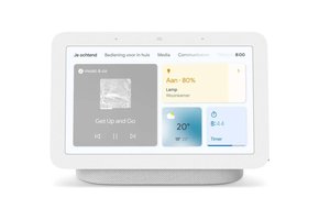 Google Nest Hub 2 Chalk (GA01331-FR) - Smart Home systeem