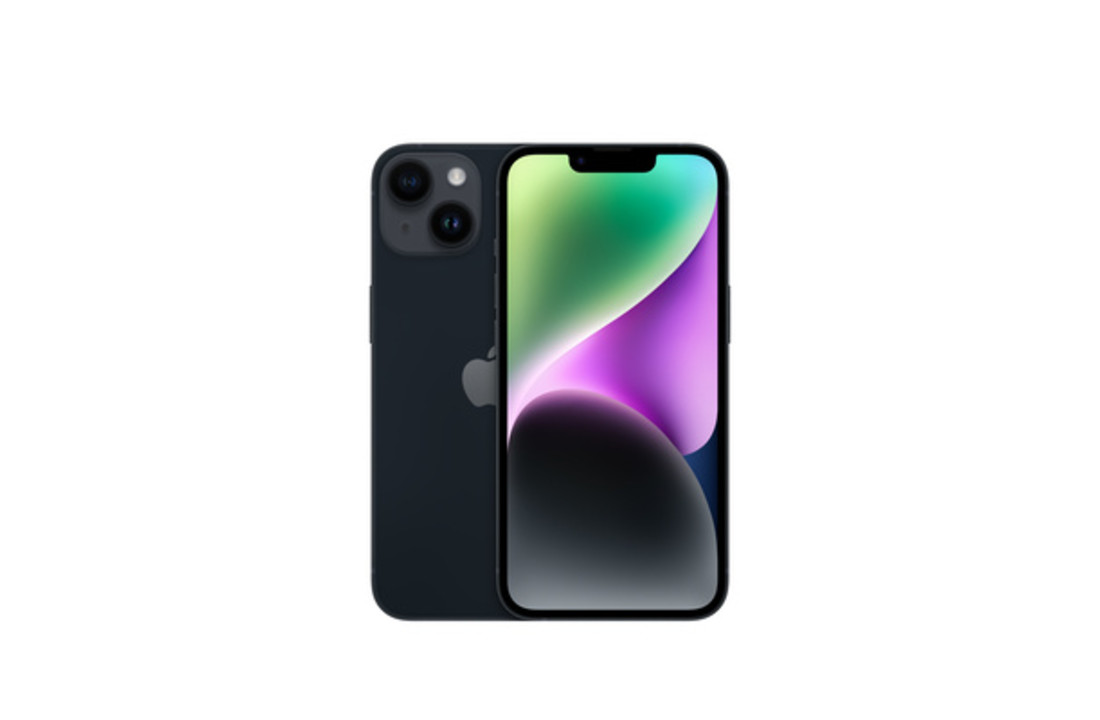 Apple iPhone 14 (128GB) Zwart - Mobiele telefoon
