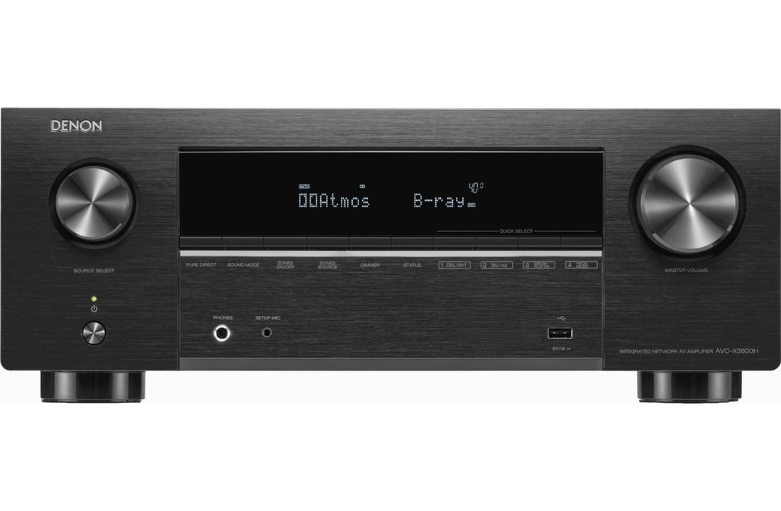 Denon AVCX3800HBKE2 Receiver - Receiver