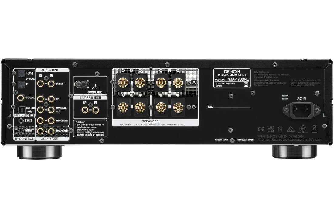 Denon PMA1700NEBKE2 versterker - Versterker