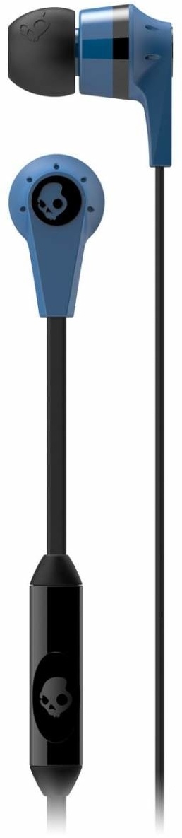 Skullcandy S2IKDY-101 INK'D 2 W/MIC blauw/zwart In-Ear oordopjes - Oordopjes