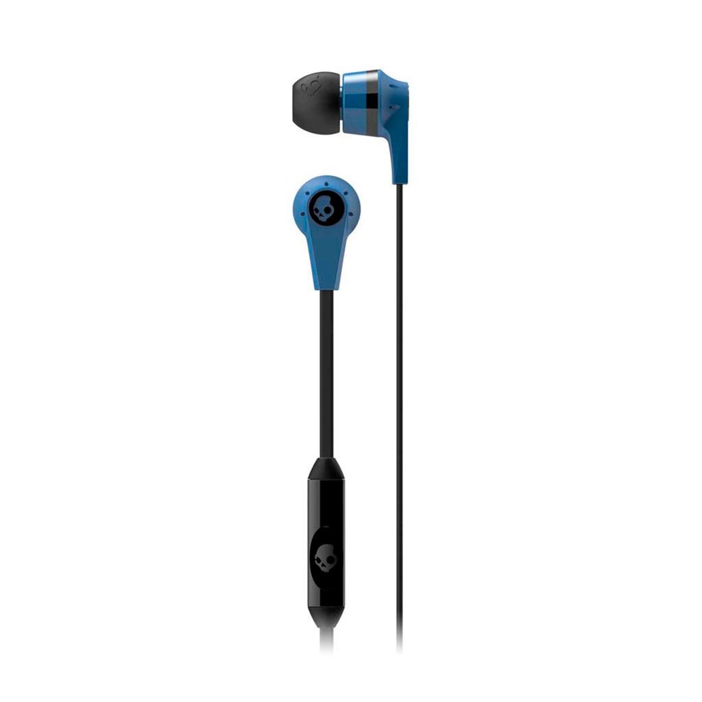 Skullcandy S2IKDY-101 INK'D 2 W/MIC blauw/zwart In-Ear oordopjes - Oordopjes
