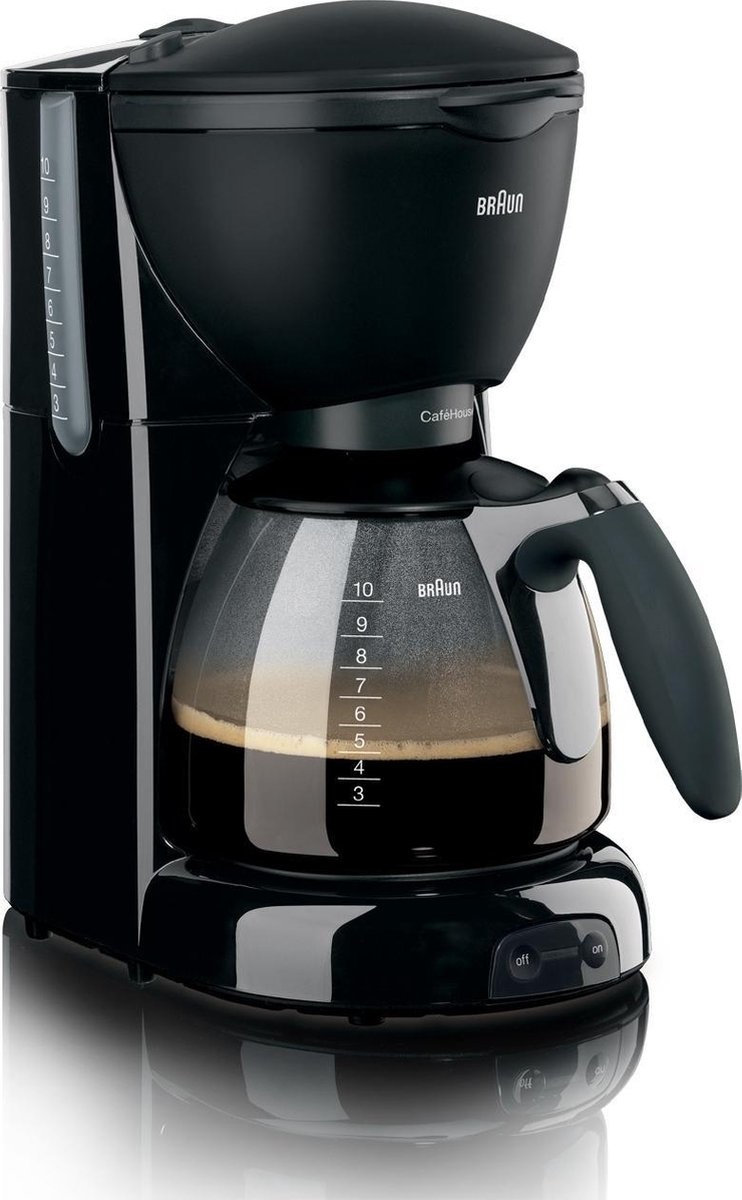 Braun Café House PurAroma Plus KF 560/1 BK - Koffiezetapparaat