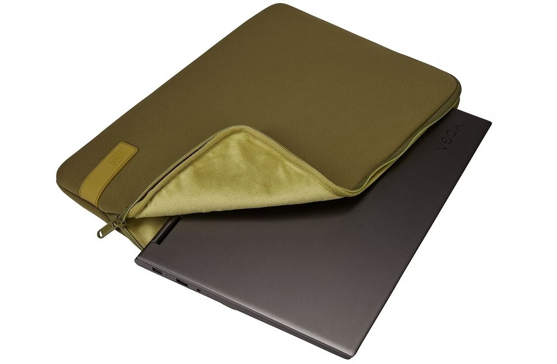 Case Logic Reflect 15.6" Olijfgroen - Laptop Sleeve