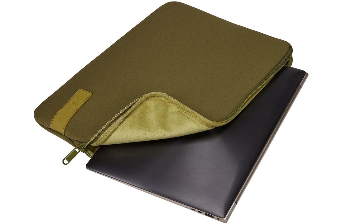 Case Logic Reflect 14" Olijfgroen - Laptop Sleeve