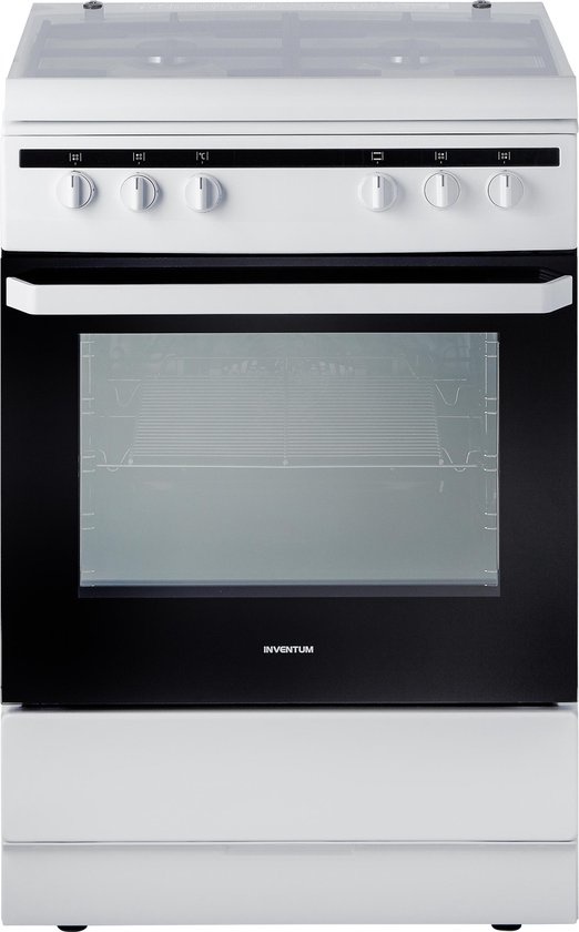 Inventum VFG6020GWIT  - Gasfornuis