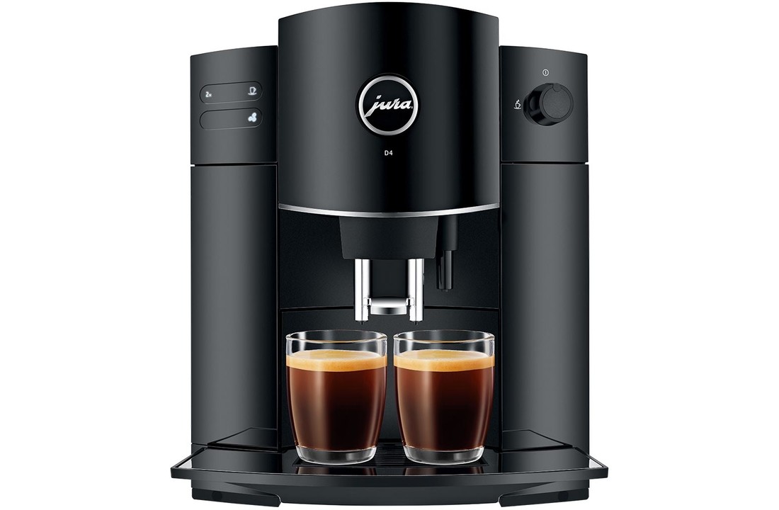 D4 Piano Black - Koffiemachine