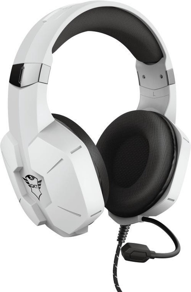 Trust GXT 323W (Zwart/Wit) - Gaming headset