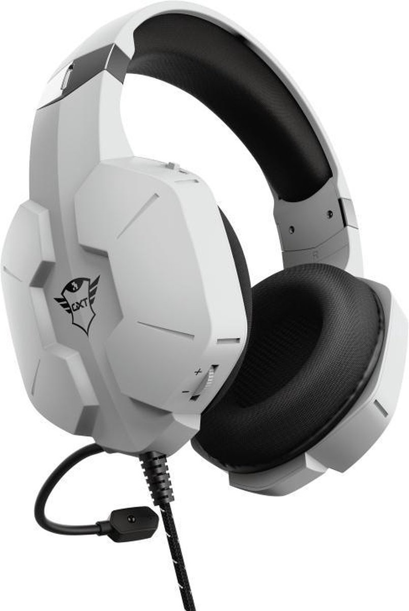 Trust GXT 323W (Zwart/Wit) - Gaming headset