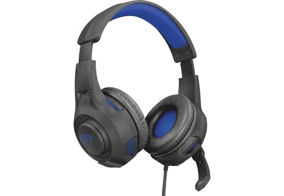 Trust GXT 307B RAVU (Zwart/Blauw) - Gaming headset