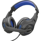Trust GXT 307B RAVU (Zwart/Blauw) - Gaming headset