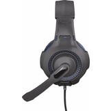 Trust GXT 307B RAVU (Zwart/Blauw) - Gaming headset