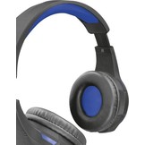Trust GXT 307B RAVU (Zwart/Blauw) - Gaming headset