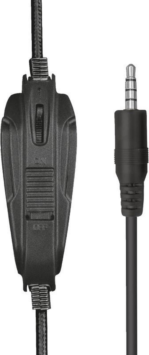 Trust GXT 307B RAVU (Zwart/Blauw) - Gaming headset