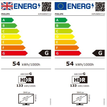 Philips 43PUS8507/12 - 43 inch - LED TV