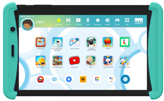 Kurio Tab Lite 2 Groen - Tablet