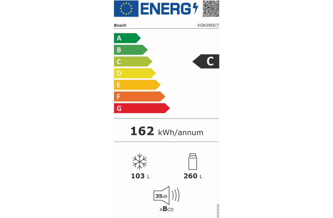 Bosch KGN39EICF - Koel-vriescombinatie