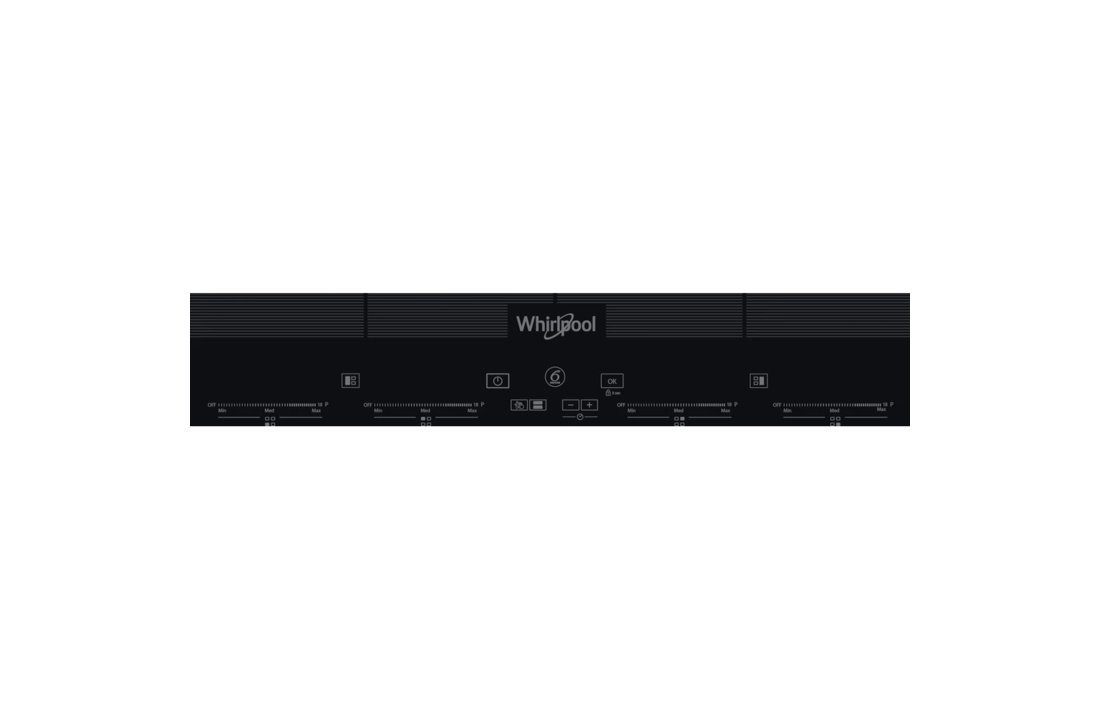 Whirlpool SMO 658C/BT/IXL Inbouw Inductie kookplaat .