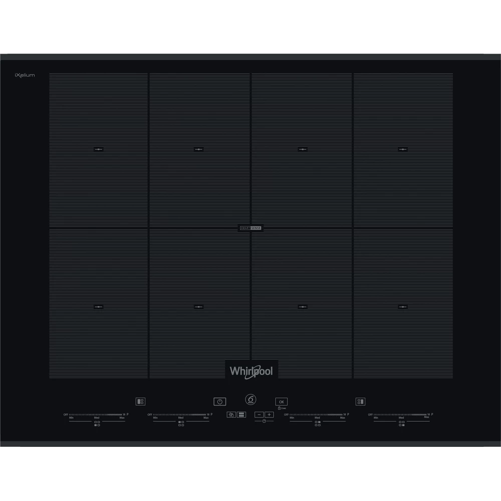 Whirlpool SMO 658C/BT/IXL Inbouw Inductie kookplaat .