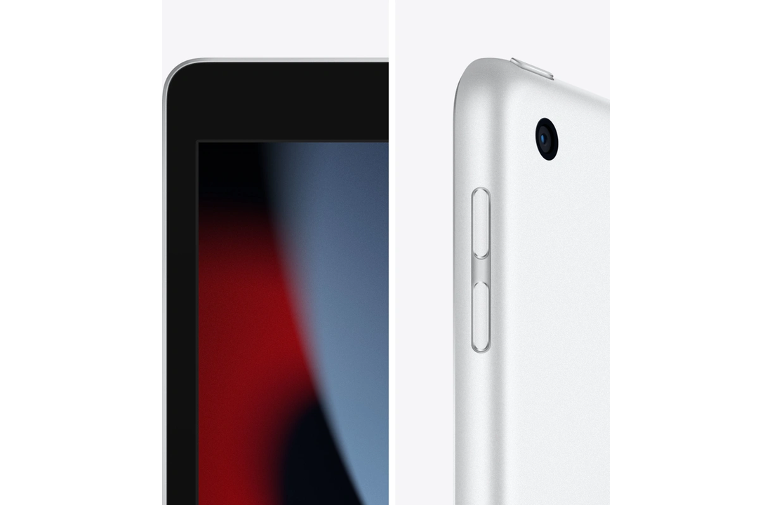 Apple iPad (2021) Wi-Fi 64 GB Zilver - Tablet