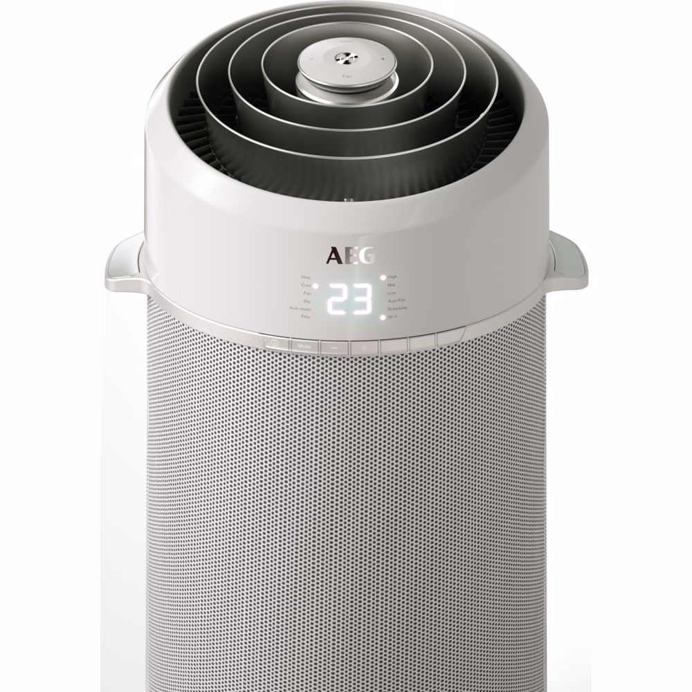 AEG Tower airco PX71265WT - Mobiele airco met verwarming.
