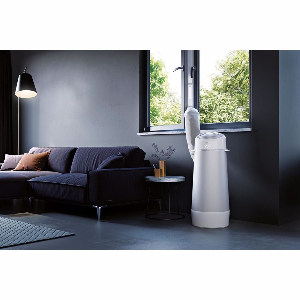 AEG Tower airco PX71265WT - Mobiele airco met verwarming.