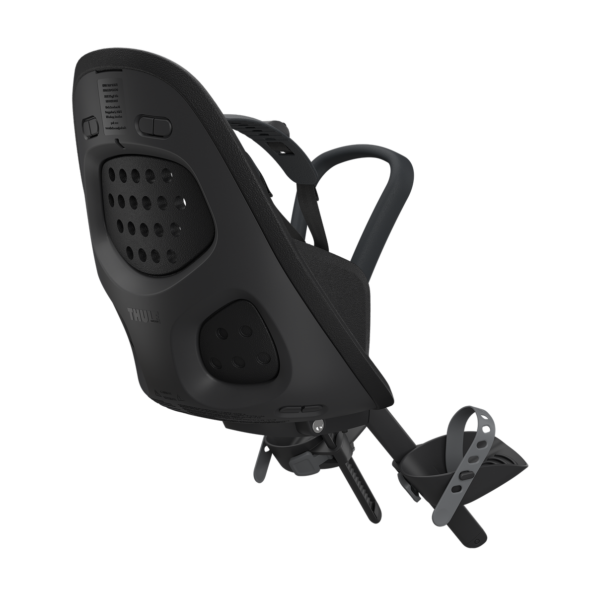 Thule Yepp 2 Mini fietsstoeltje voor - midnight zwart