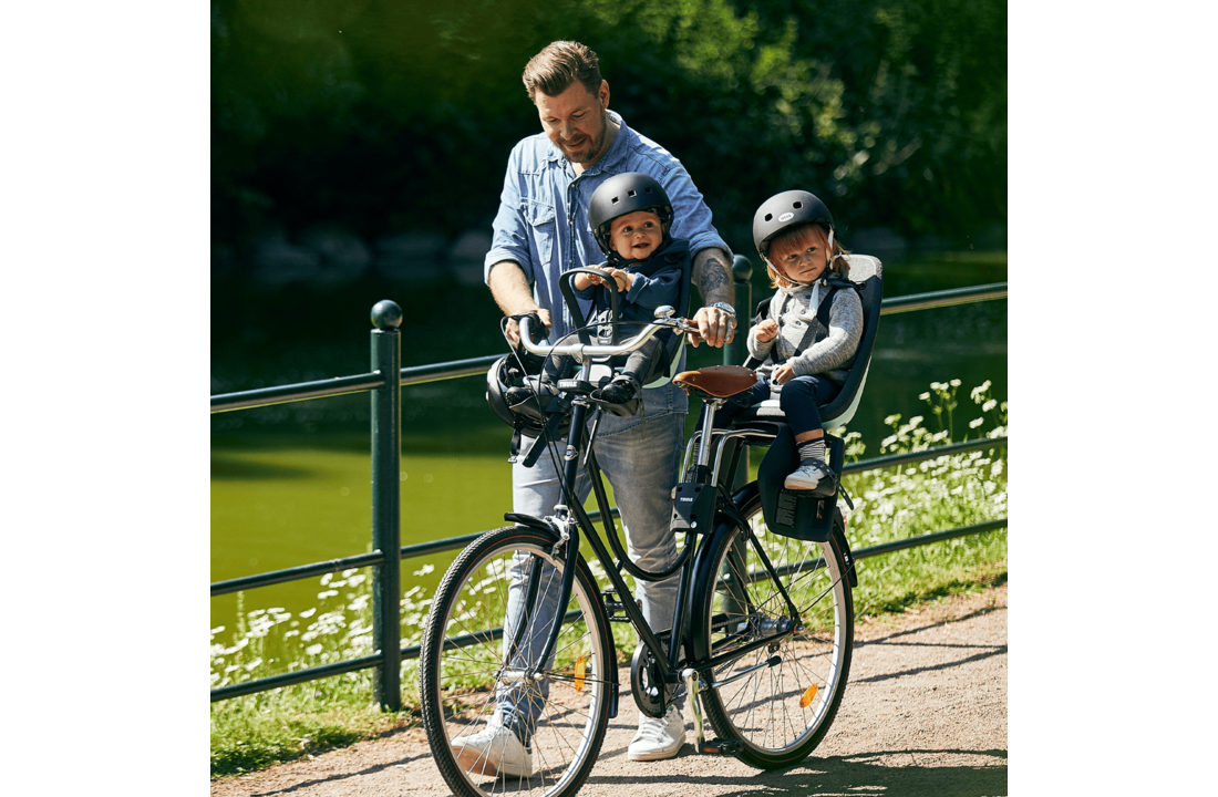 Thule Yepp Nexxt Mini fietsstoeltje voor - Monument grijs