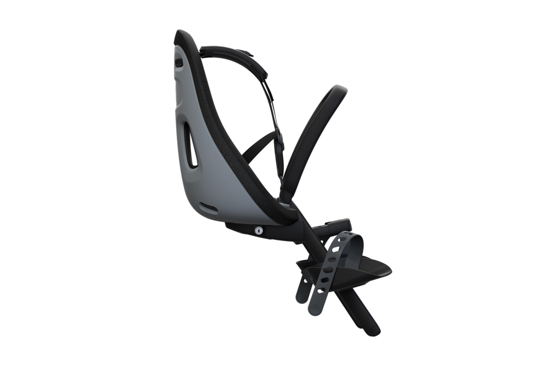 Thule Yepp Nexxt Mini fietsstoeltje voor - Monument grijs