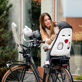 Thule Yepp Nexxt Maxi fietsstoeltje achter - monument grijs