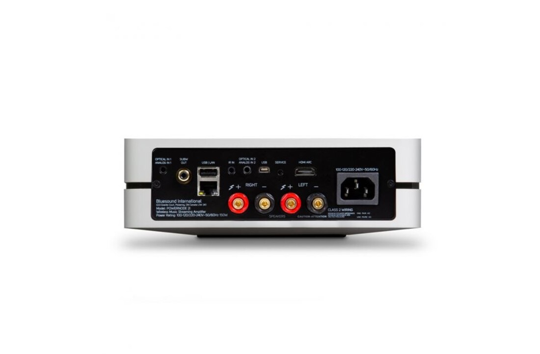 Bluesound Powernode 2i Wit Multiroom - Receiver