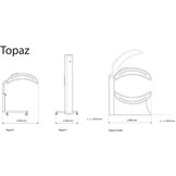 Hapro TOPAZ 24/1 C - Full-body solarium