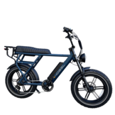GTS Nobel Fatbike Elektrische fiets 12.8Ah - Mat blauw