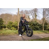 GTS Nobel Fatbike Elektrische fiets 12.8Ah - Mat blauw