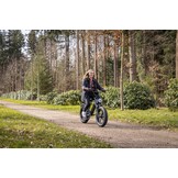 GTS Nobel Fatbike Elektrische fiets 12.8Ah - Mat blauw