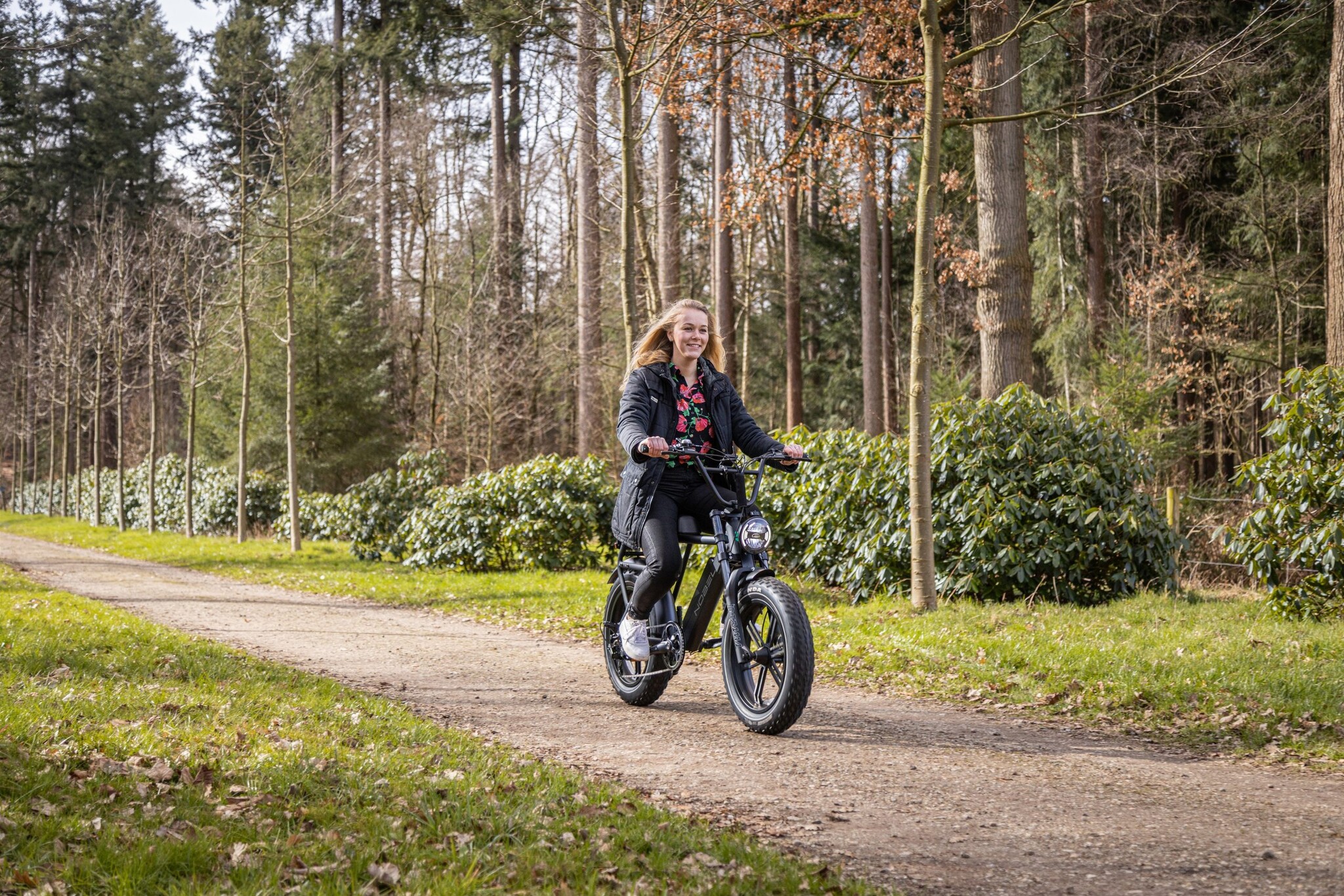 GTS Nobel Fatbike Elektrische fiets 12.8Ah - Mat blauw