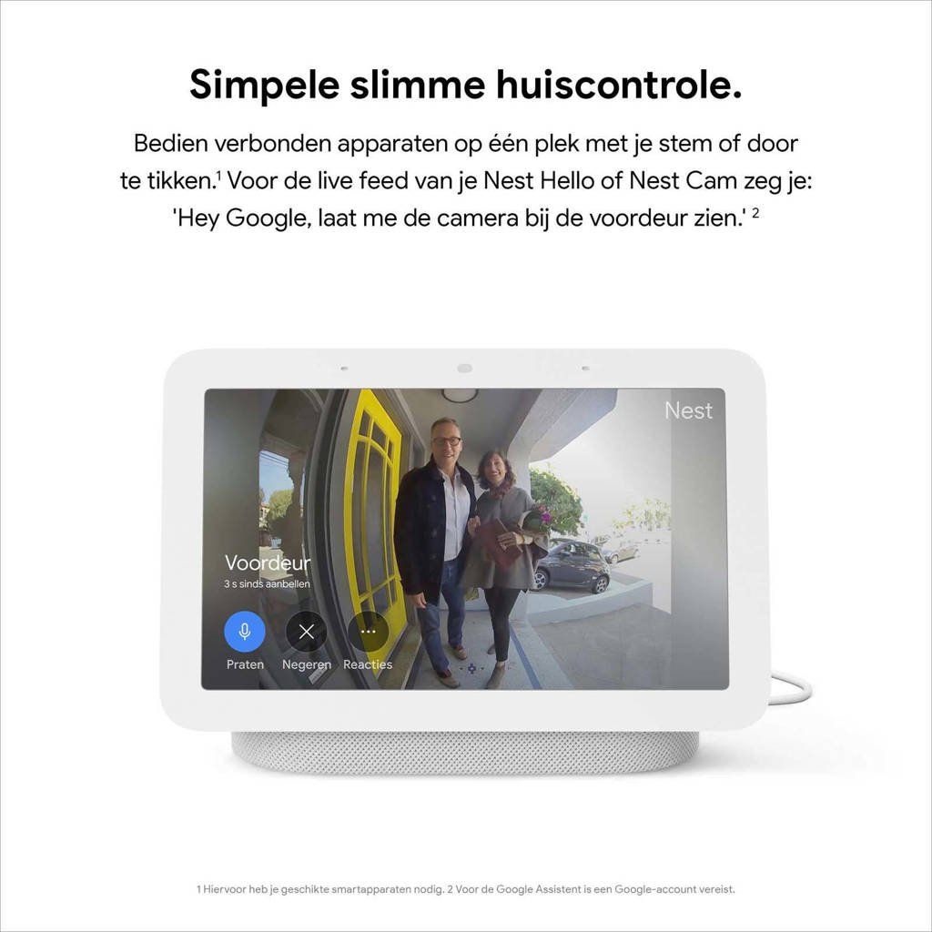 Google Nest Hub 2 Charcoal (GA01892-ES)