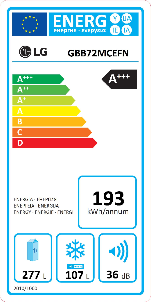 LG GBB72MCEFN - Koel-vriescombinatie