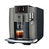 E8 Dark Inox (EC) - Koffiemachine volautomaat.