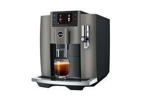 E8 Dark Inox (EC) - Koffiemachine volautomaat.